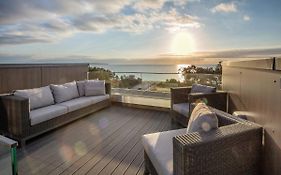Dünenresidenz Prora - Skysuite mit freiem Meerblick, Dachterrasse und Balkon NP-502